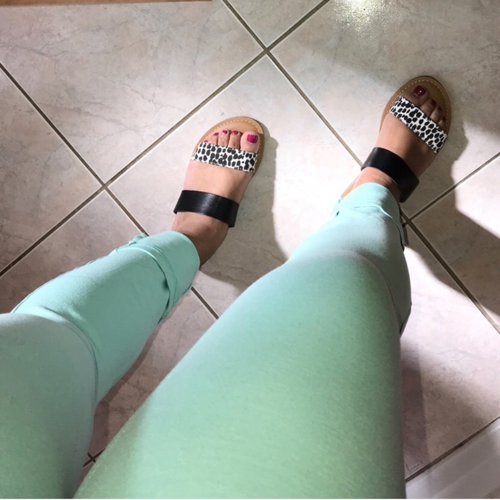 Mint Green Skinny Jeans